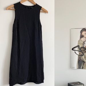 Theory "Adraya NB" Striped Shift Dress